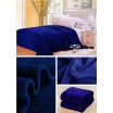Luxusní deka v tmavě modré barvě