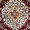 Kvalitní vintage koberec v červené barvě
