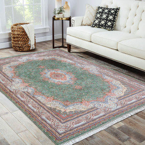 Protiskluzový koberec ve stylu vintage