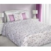 Oboustranné přehozy bílo růžové barvy na manželskou postel Beautiful Rose