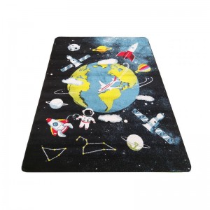 Úžasný dětský koberec s motivem vesmír