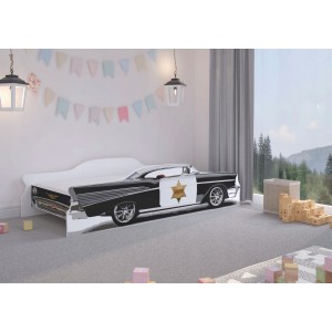 Exkluzivní dětská postel pro mladého šerifa 140 x 70 cm