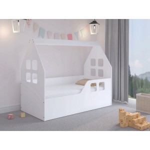 Designová dětská postel domeček 160 x 80 cm