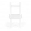 Bílý dětský stolek se židlemi