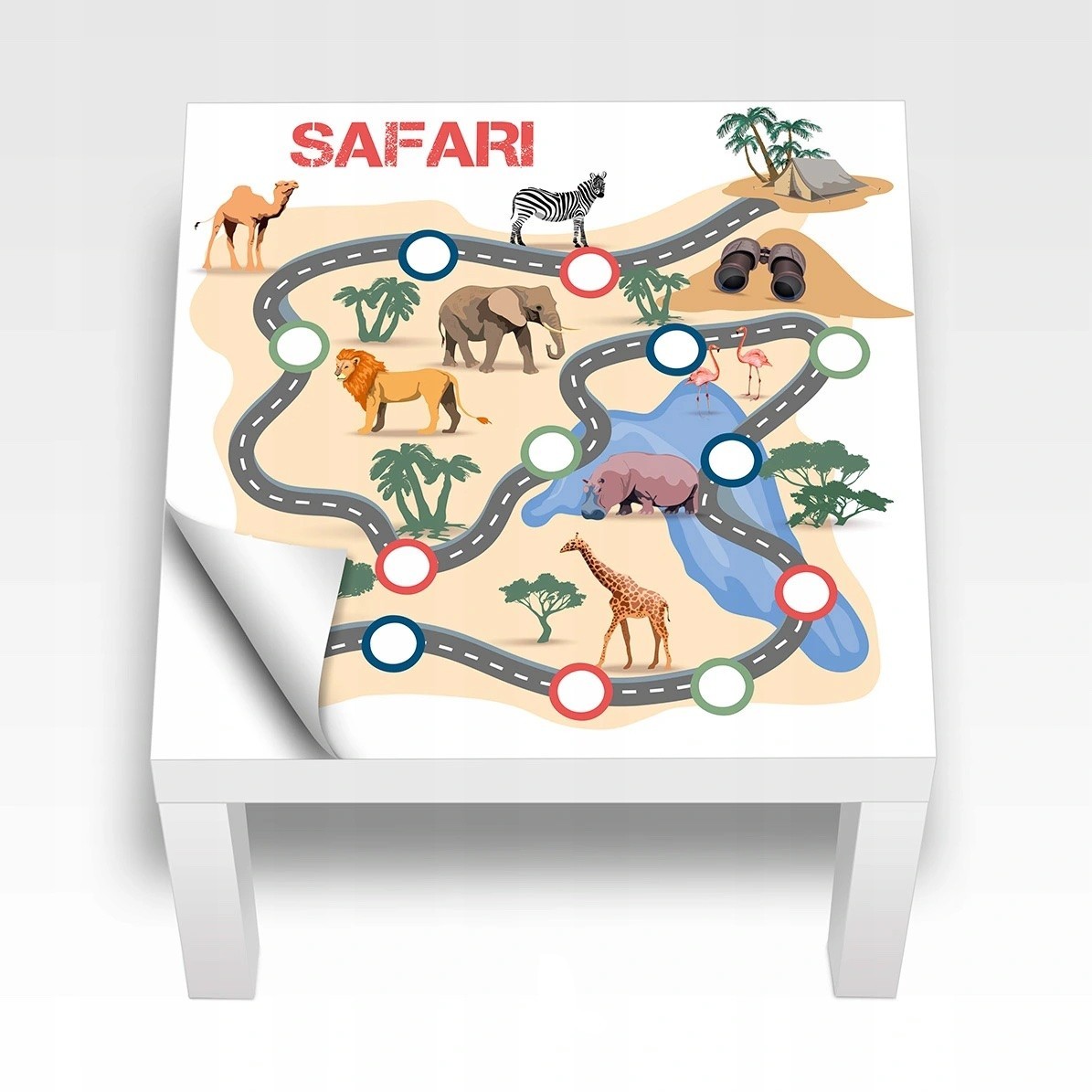 Samolepka na stůl Safari 54 x 54 cm