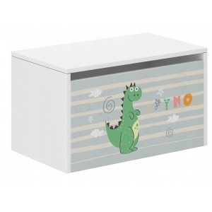 Dětský úložný box s pohádkovým dráčkem 40x40x69 cm
