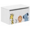Dětský úložný box se zvířátky 40x40x69 cm