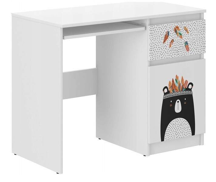 Dětský psací stůl s krásným medvědem 77x50x96 cm