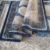 Exkluzivní koberec modré barvy ve vintage stylu