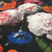Protiskluzový koberec s okouzlujícím květinovým motivem