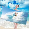 Plážová osuška s motivem surfaře 100 x 180 cm