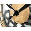 Jedinečné nástěnné hodiny v industriálním stylu 80 cm