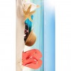 Plážová osuška s motivem plážového oblečení 100 x 180 cm