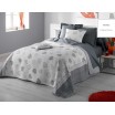 Francouzské přehozy přes postel v světle šedé barvě