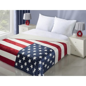 Přehoz na postel s vlajkou USA