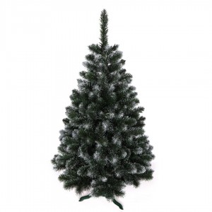 Excelentní zasněžený umělý vánoční stromek jedle 150 cm