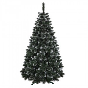 Zasněžený umělý vánoční stromek jedle 220 cm