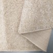 Moderní huňatý koberec v béžové barvě