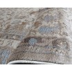 Designový koberec vintage béžovo-hnědý se vzorem