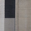 Designový koberec se čtvercovým vzorem