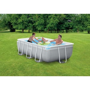 Obdélníkový zahradní bazén s filtrací a žebříkem 300 x 175 cm