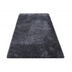 Krásný chlupatý koberec v módní tmavě šedé barvě