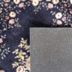 Kvalitní tmavě modrý vintage koberec