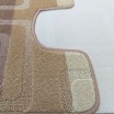 Béžové koupelnové koberečky s protiskluzovou úpravou