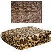 Teplá deka s leopardím vzorem
