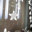 Vánoční osvětlení - závěs s hvězdičkami 4m 136 LED