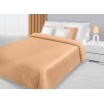 Oranžové dekorační přehozy na postel s prošívaným vzorem