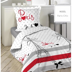 PARIS bavlněné ložní povlečení na postel 140 x 200cm