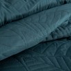 Moderní přehoz na postel Boni tmavě tyrkysový