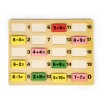 Dřevěná matematická tabulka