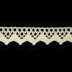 Dekorační povlak na polštář tyrkysový s krajkou 50 x 60 cm