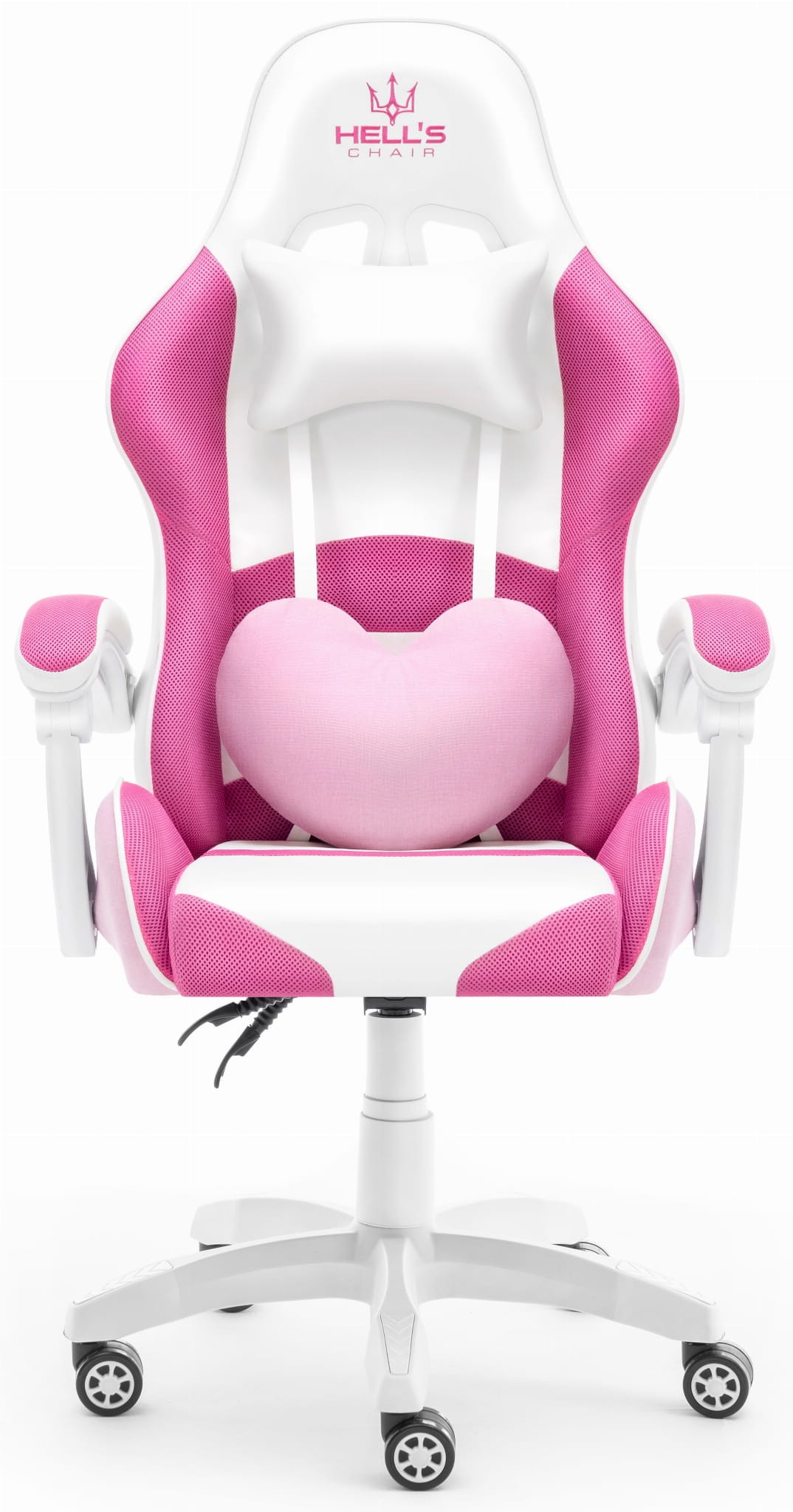 Herní židle Rainbow Pink Mesh
