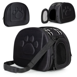 Přepravní taška pro psy a kočky - černá