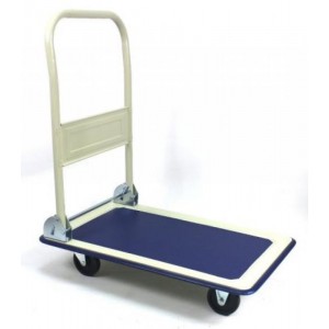 Prepravný plošinový vozík, 4 kolesa nosnosť 300 kg