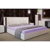 Světlo fialové plachty na postele 140x200 cm