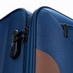 Sada měkkých kufrů Solier STL1801 námořnická modro-hnědá