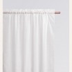 Záclona  La Rossa  v bílé barvě na pruhované pásce 140 x 280 cm
