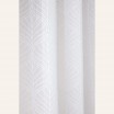 Záclona  La Rossa  bílá se stříbrnými průchodkami 140 x 240 cm