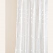 Kvalitní bílý závěs  Marisa  se stříbrnými průchodkami 300 x 250 cm