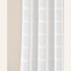 Vysoce kvalitní bílý závěs  Maura  se závěsnými kroužky 140 x 250 cm