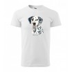 Trendy pánske tričko pre milovníkov psieho plemena dalmatínec