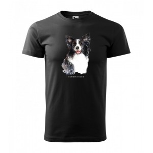 Módní pánské tričko pro milovníky psího plemene border kolie
