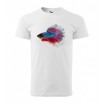 Krásne tričko pre akvaristov s potlačou rybky bojovnice