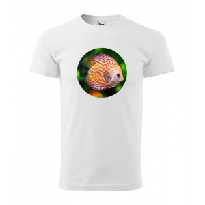 Tričko pre milovníka akvaristiky s motívom terčovca