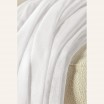 Bílý závěs Sensia s průchodkami 300 x 250 cm