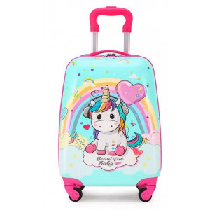 Dětský cestovní kufr s jednorožcem 32 l